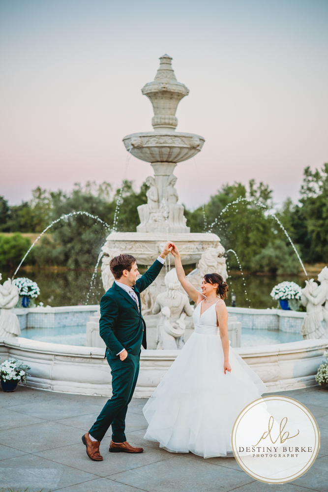 Elegant ballroom wedding at Ballroom at Carey Lake, captured by one of the best wedding photographers near Rochester, NY, featuring timeless portraits, refined details, and a joyful celebration.