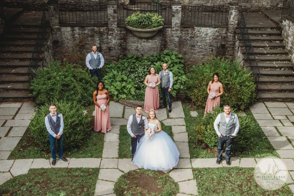 Rochester, Wedding, Photography, Warner Castle, Sunken Gardens, Bride, Groom