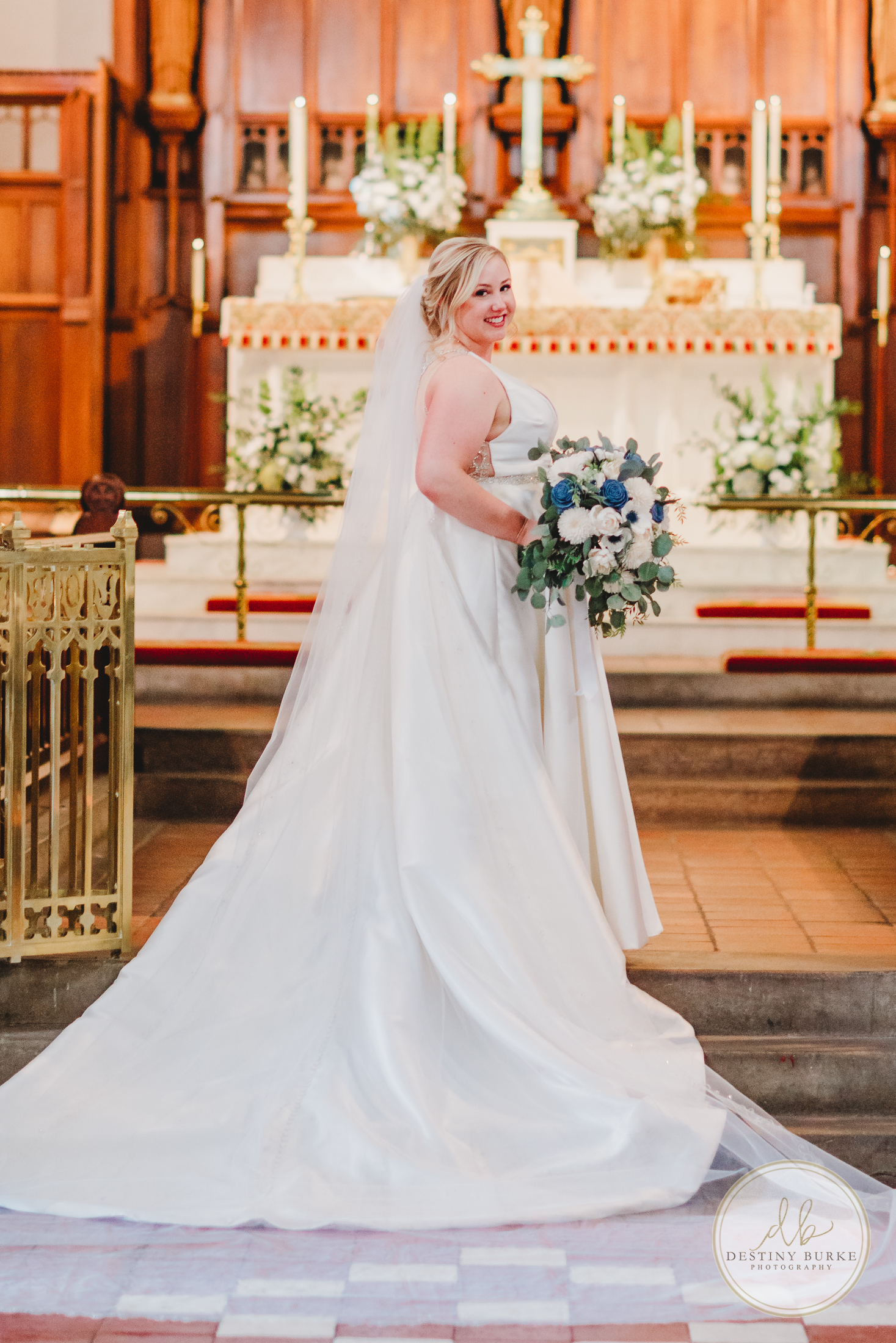 Bride, St James Episcopal, Church, Batavia, NY