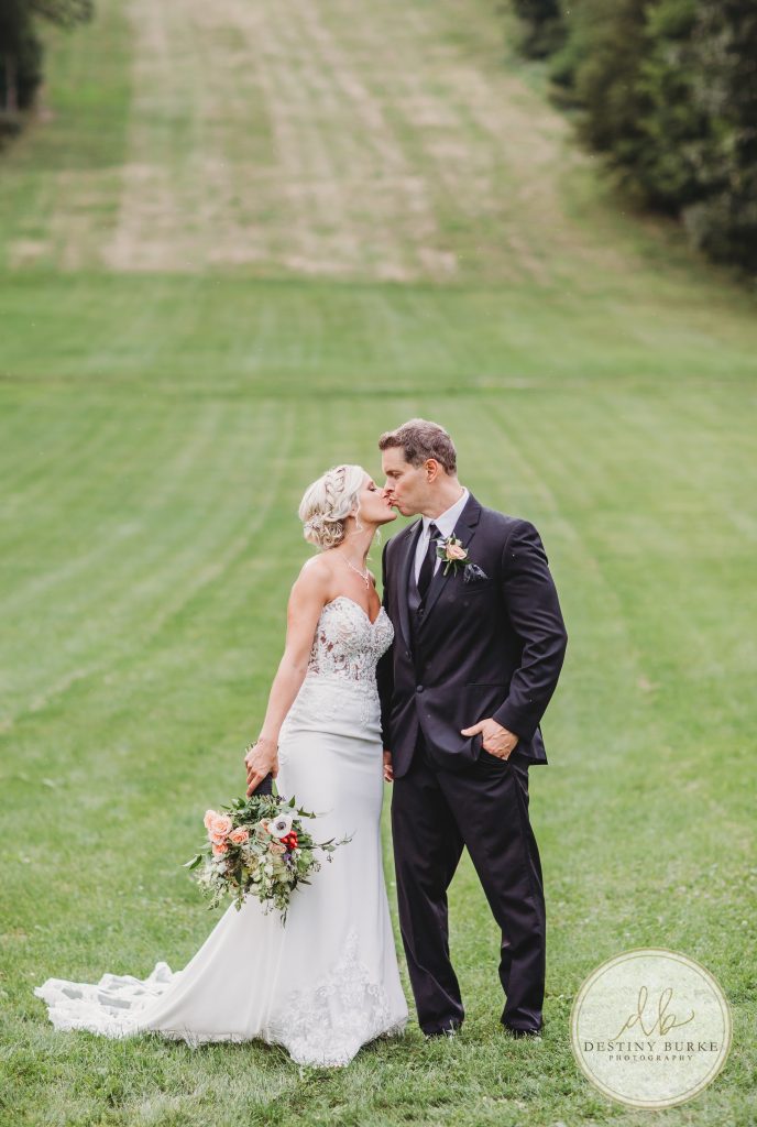 Bride and Groom's wedding day photographer in Canandaigua, NY at Bristol Mountain near Rochester, NY.