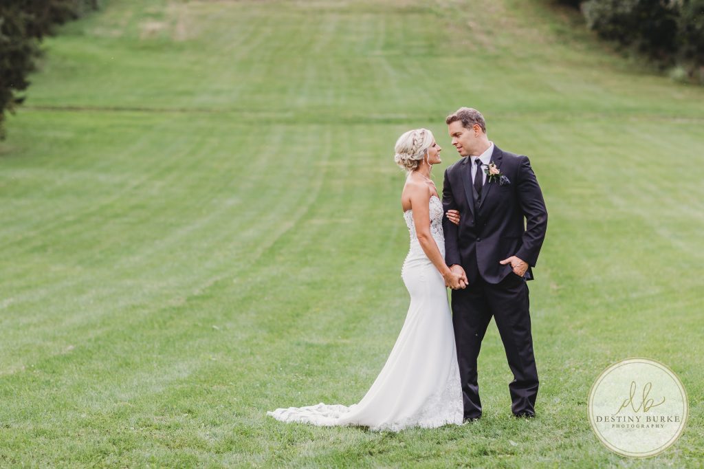 Bride and Groom's wedding day photographer in Canandaigua, NY at Bristol Mountain near Rochester, NY.