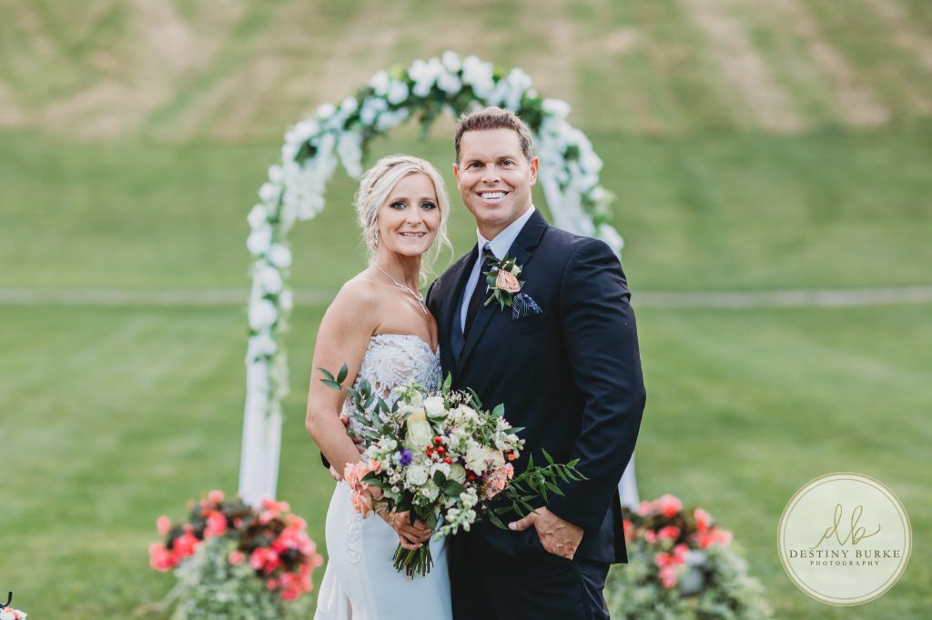 Bride and Groom's wedding day photographer in Canandaigua, NY at Bristol Mountain near Rochester, NY.