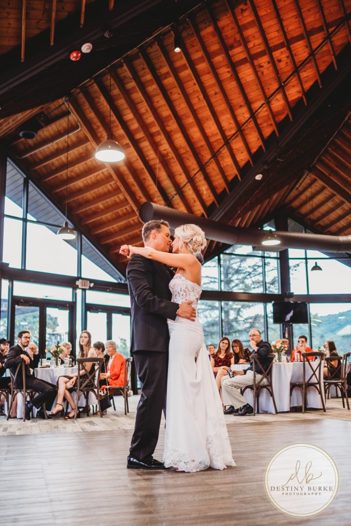 Bride and Groom's wedding day photographer in Canandaigua, NY at Bristol Mountain near Rochester, NY.