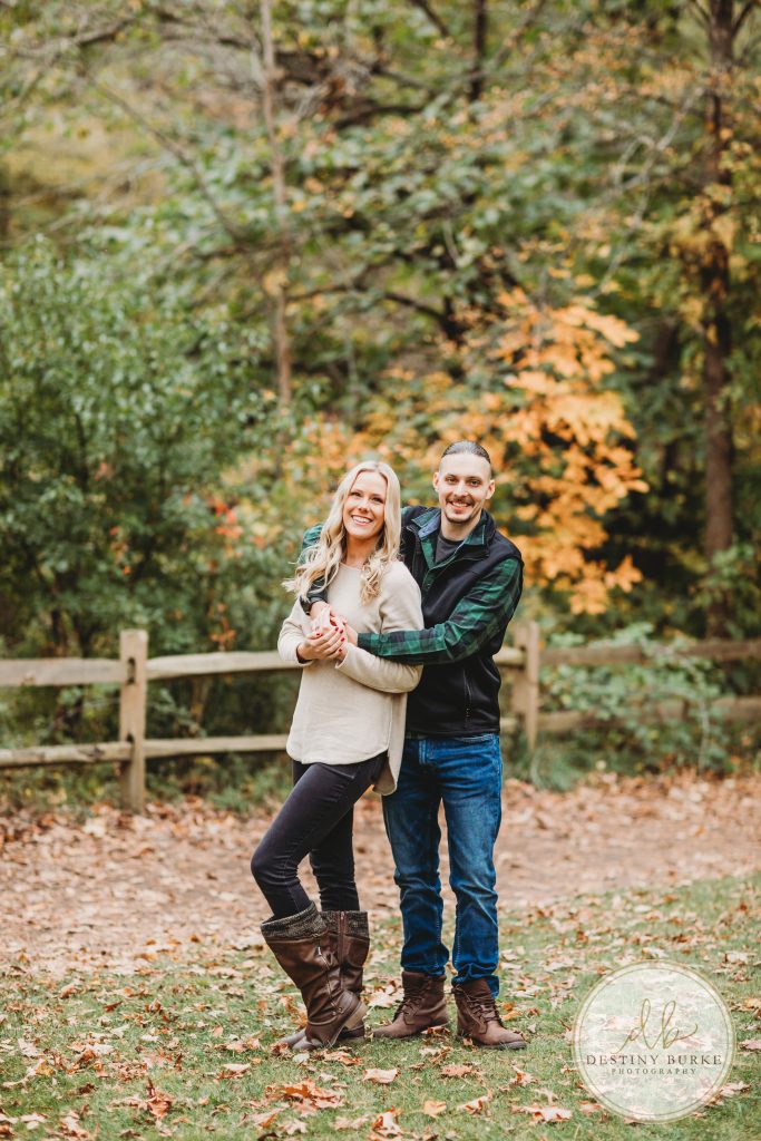 Engagement proposal photography session at Letchworth State Park in Castile, NY near Rochester