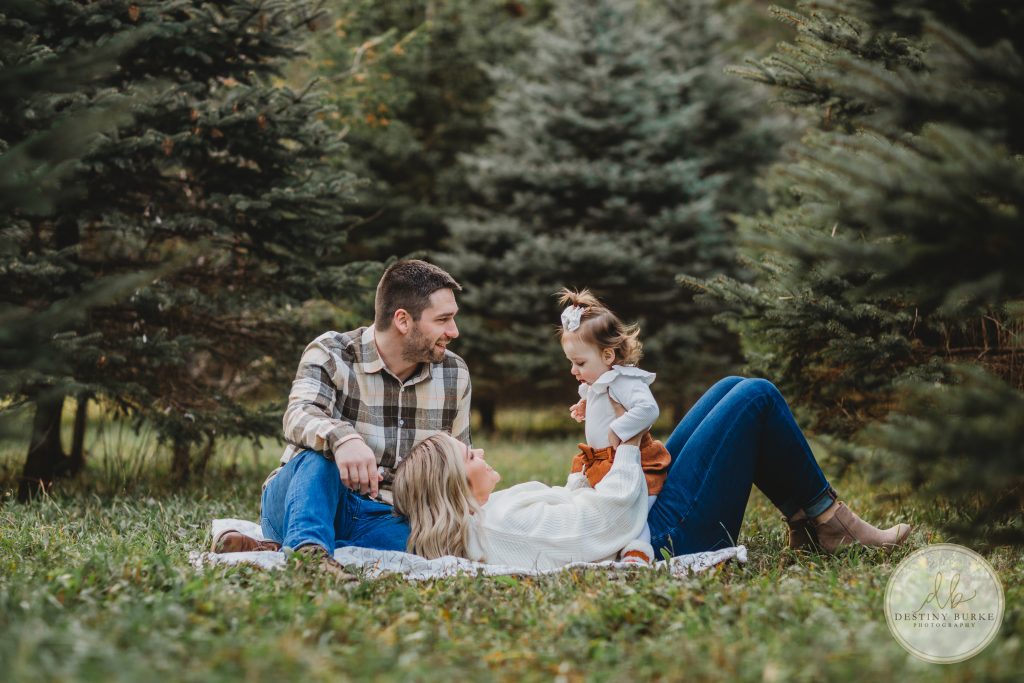 family photography portrait session at McPherson Orchards in LeRoy, NY