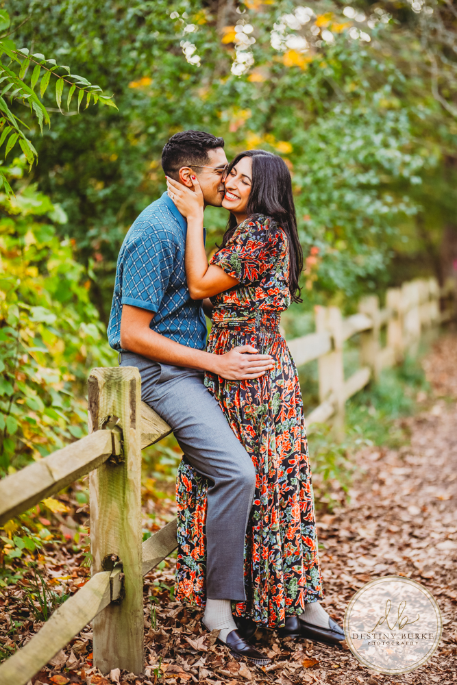 best surprise proposal engagement photographer near rochester ny letchworth state park castile ny upper middle falls Waterfall engagement session