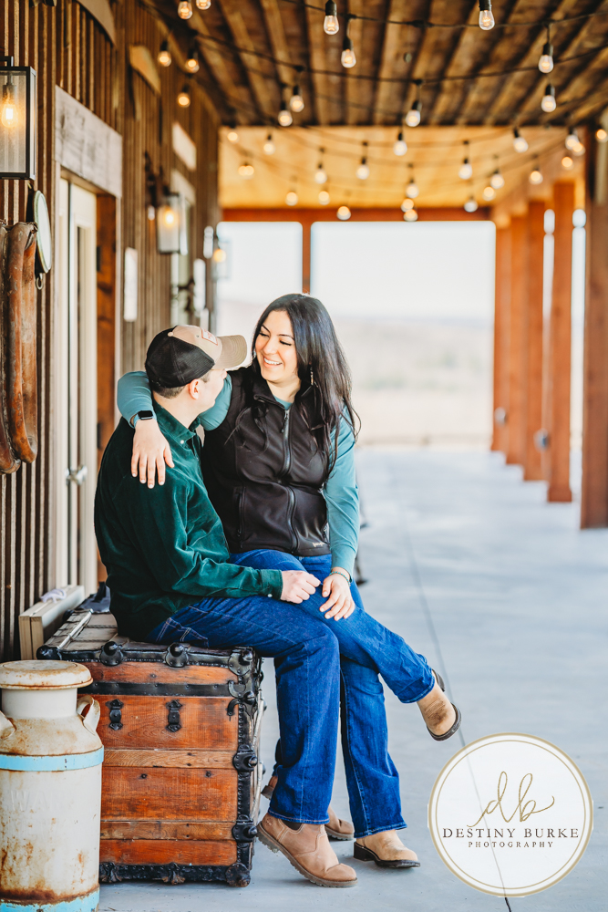 Best Nunda Horse Ranch Engagement Session | Engagement Photographer Nunda NY Near Rochester