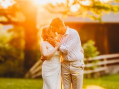 best wedding photographer near rochester ny, naples wedding venue at Cummings Nature Center, Golden Hour Sunset wedding photography