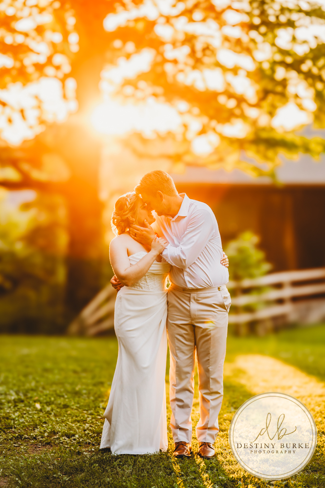 best wedding photographer near rochester ny, naples wedding venue at Cummings Nature Center, Golden Hour Sunset wedding photography