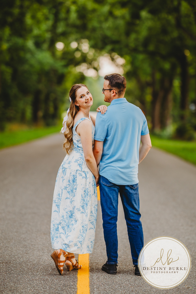 best engagement photographer near rochester ny using old truck