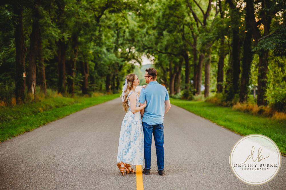 best engagement photographer near rochester ny using old truck