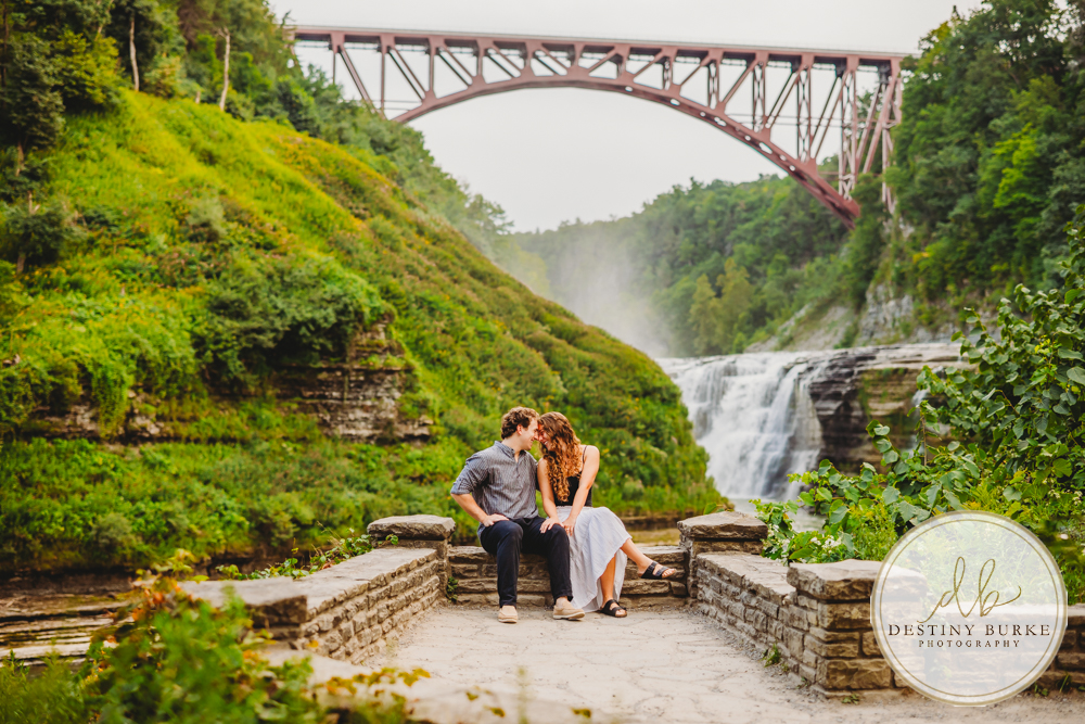 best surprise proposal engagement photographer near rochester ny at letchworth state park epic locations to propose