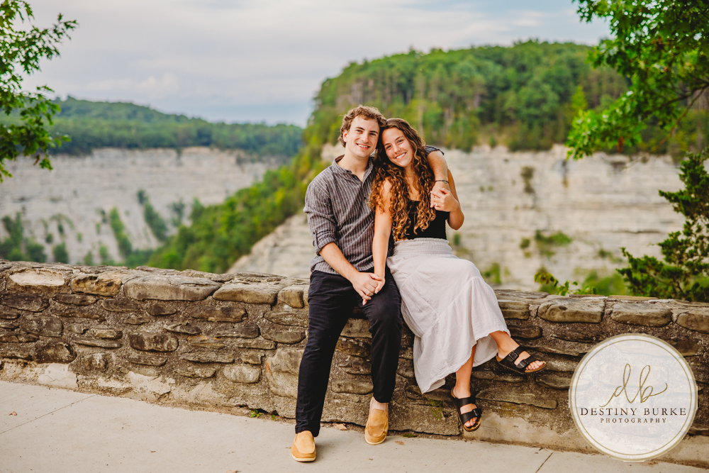best surprise proposal engagement photographer near rochester ny at letchworth state park epic locations to propose