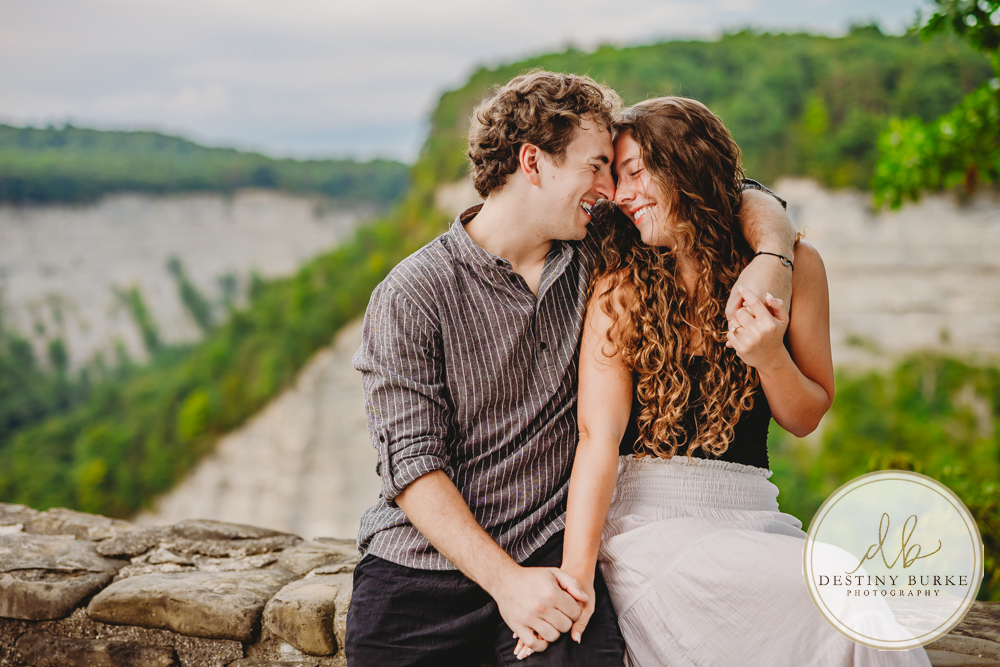 best surprise proposal engagement photographer near rochester ny at letchworth state park epic locations to propose