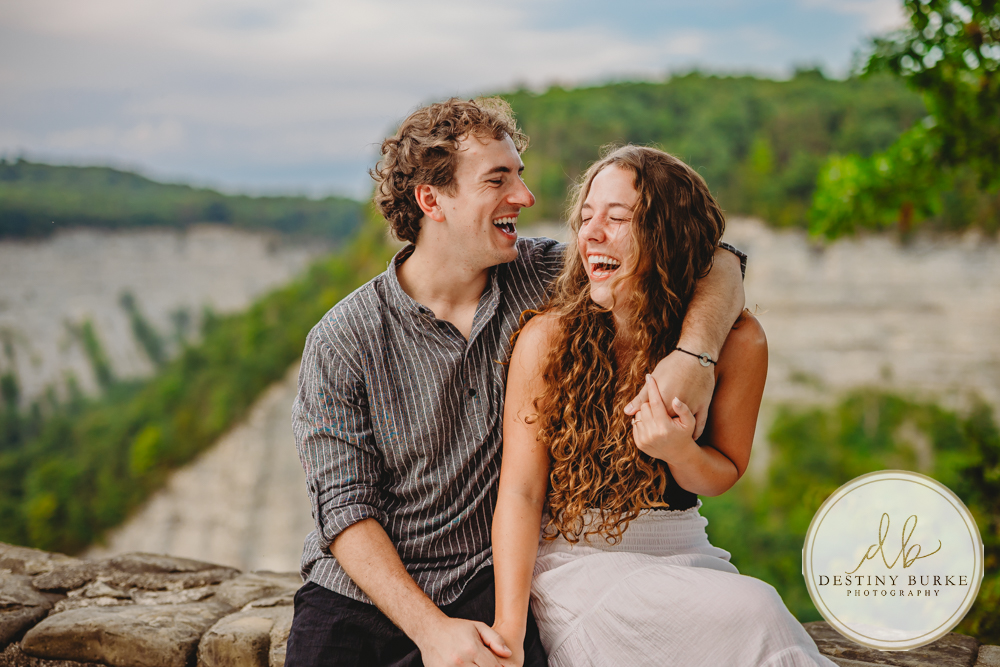 best surprise proposal engagement photographer near rochester ny at letchworth state park epic locations to propose
