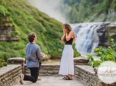 best surprise proposal engagement photographer near rochester ny at letchworth state park epic locations to propose