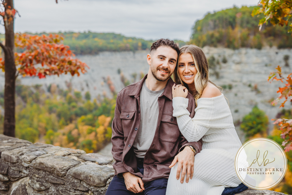 best proposal photographer near rochester ny letchworth state park epic locations to propose waterfall engagement